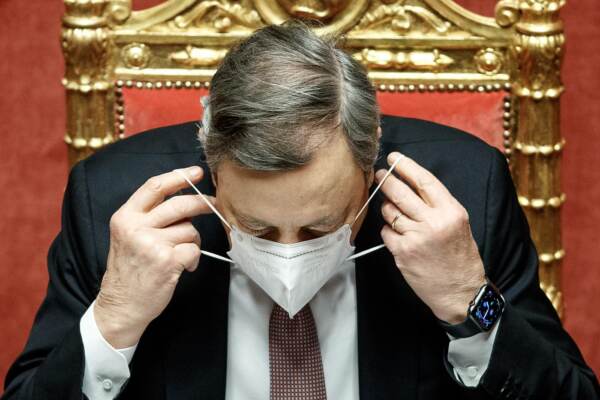 Senato - Comunicazioni Mario Draghi in vista prossimo Consiglio europeo