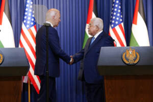 Biden in Cisgiordania: “Il popolo palestinese merita un proprio Stato con una misura di libertà e dignità pari ad Israele”