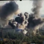 Ucraina: bombardate università a Mykolaiv, il fumo invade il cielo