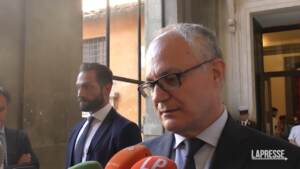 Roma, Gualtieri: “Avanti con termovalorizzatore, non credo sia vero motivo crisi”