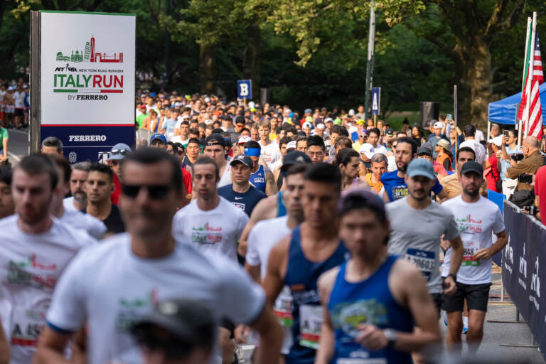 Italia-Usa, 6mila runner a Central Park: New York celebra il ritorno dell’Italy Run