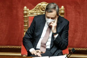 Senato - Comunicazioni Mario Draghi in vista prossimo Consiglio europeo