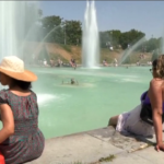 Parigi nella morsa del caldo, termometro a 40 gradi