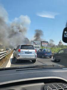 Incendio Roma Eur
