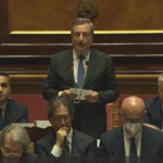 Draghi, replica al dibattito: “E’ vostro voto che decide, sempre rispettato il Parlamento”