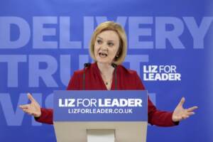 Regno Unito: due candidati per leadership Tory, sono Rishi Sunak e Liz Truss