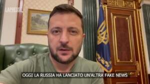 Ucraina, Zelensky: “Non sono in terapia intensiva, mai stato così bene”