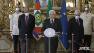 Crisi governo, Mattarella ha sciolto le Camere: “Scelta inevitabile, elezioni entro 70 giorni”
