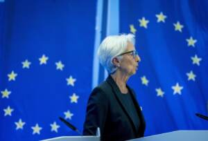 Bce, conferenza stampa della presidente Lagarde