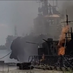 Ucraina, missili sui depositi portuali di Odessa: le immagini dopo l’attacco