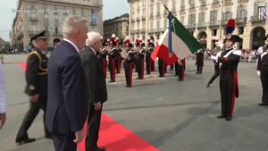 Torino, Mattarella visita la scuola allievi dei Carabinieri e la basilica di Superga