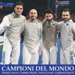 Mondiali di scherma, Italia oro nel fioretto a squadre