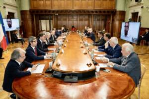 Il Presidente Mario Draghi incontra le parti sociali a Palazzo Chigi