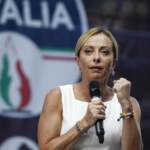 Elezioni, Meloni: “Se FdI vincerà il mio nome per l’incarico di premier”
