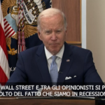 Usa, Biden: “Non siamo in recessione”