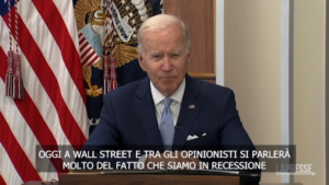 Usa, Biden: “Non siamo in recessione”