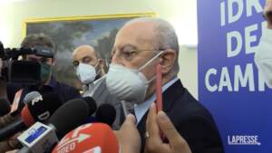 Immigrazione, De Luca: “Non accetteremo altri sbarchi né a Salerno né a Napoli”