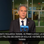 Taiwan, Blinken: “Un’eventuale crisi durante il viaggio di Nancy Pelosi sarebbe solo responsabilità di Pechino”