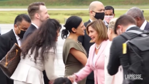 Stati Uniti, Nancy Pelosi sbarca in Malesia