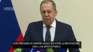 Taiwan, Lavrov: “With Pelosi’s visit the US shows its impunity to the world”