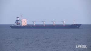 Ucraina, la nave di grano salpata da Odessa è arrivata in Turchia