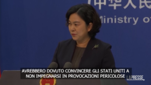 La Cina difende le esercitazioni a Taiwan e attacca gli Usa: “Provocazioni irresponsabili contro di noi”