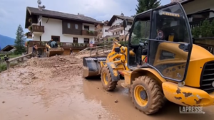 Maltempo: Val di Fassa, i nubifragi hanno cambiato la morfologia del territorio