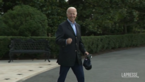 Usa, Joe Biden lascia la Casa Bianca dopo essere risultato negativo al Covid: “Mi sento benissimo”