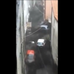 Maltempo in Campania: fiume d’acqua in strada a Monteforte Irpino, le auto trascinate da corrente