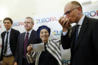 Elezioni, conferenza stampa congiunta Pd/+Europa