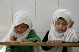 APTOPIX Afghanistan One Year Later Education