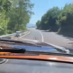 Auto: la corsa “Svolte di Popoli” a bordo di una Mercedes S300 del 1960