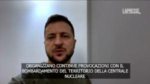 Ucraina, Zelensky: “Faremo di tutto per bloccare l’industria nucleare russa”