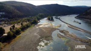 Germania, i livelli del fiume Reno ai minimi storici