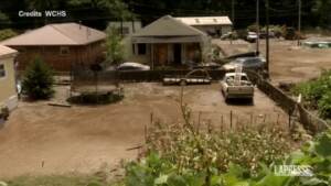 Usa, stato di emergenza in West Virginia per le inondazioni