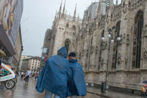 Maltempo, a Milano arrivano pioggia e temporali