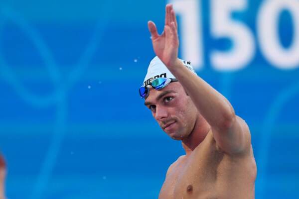 Roma, Europei nuoto 2022: Gregorio Paltrinieri medaglia argento nei 1500 stile libero