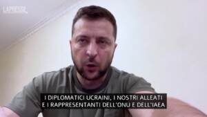 Ucraina, Zelensky: “Con la missione dell’Iaea Zaporizhzhia potrà tornare in sicurezza”