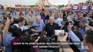 Usa, Pence nega di aver portato con sé informazioni riservate dopo aver lasciato la Casa Bianca