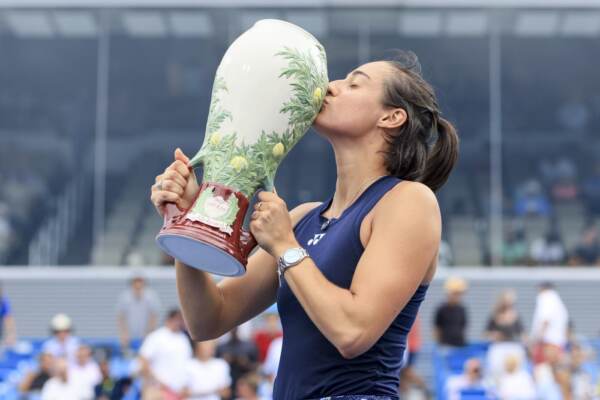 Tennis: La française Garcia remporte le tournoi de Cincinnati
