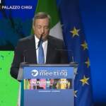 Covid, Draghi: “Italiani hanno riscritto storia già decisa, siamo grande paese”