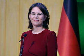 La cheffe de la diplomatie allemande en visite à Kiev