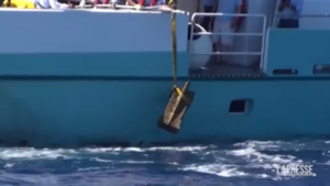 Archeologia: recuperato a Levanzo il rostro di una nave romana legato alla battaglia Egadi