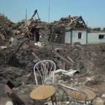 Ucraina, distruzione a Chaplyne dopo l’attacco russo: 25 morti