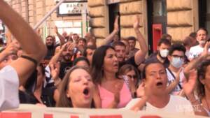 Napoli, disoccupati in piazza: ‘Saremo ad ogni comizio elettorale, lavore tema centrale per il futuro’