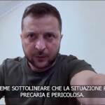 Ucraina, Zelensky: “Alla centrale nucleare di Zaporizhzhia resta il rischio disastro”