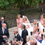 Federica Pellegrini sposa, l’arrivo in chiesa della ‘Divina’