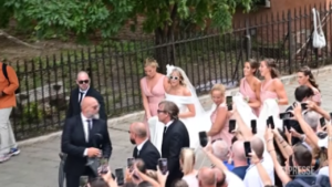 Federica Pellegrini sposa, l’arrivo in chiesa della ‘Divina’