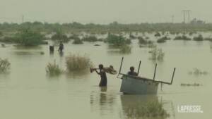 Pakistan, migliaia di sfollati per le piogge monsoniche