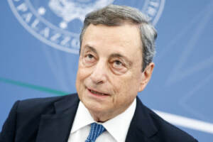 Conferenza stampa di Mario Draghi al termine del Consiglio dei ministri